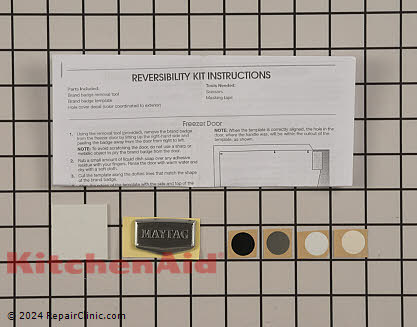 Door Reversal Kit W10395149 Alternate Product View