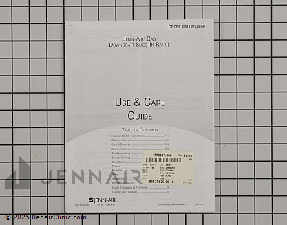 Manual 8113P529-60 Alternate Product View