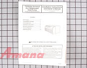 Owner's Manual - Part # 391682 Mfg Part # 11113301