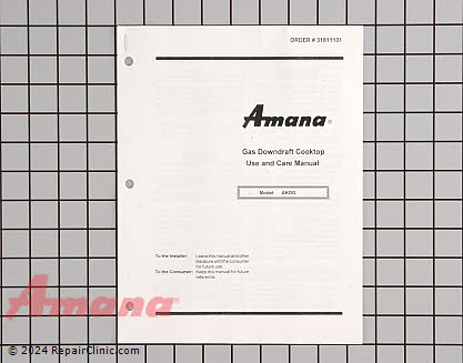 Owner's Manual 31811101 Alternate Product View