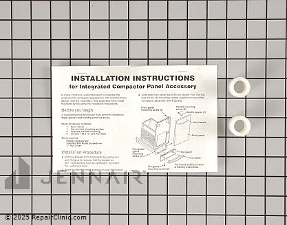 Panel, container front/handle (cobalt blue/sst.) 4396299 Alternate Product View