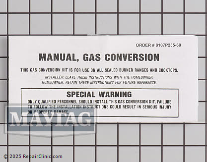 Conversion Kit Y12001601 Alternate Product View