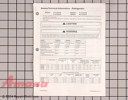 Tech Sheet RT1300039 Alternate Product View