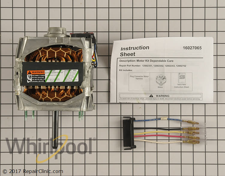 Drive Motor 12002352 | Whirlpool Replacement Parts