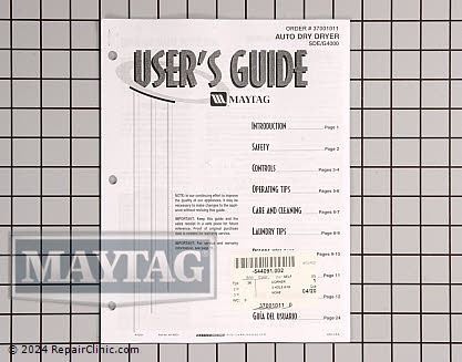 Manual 37001011 Alternate Product View