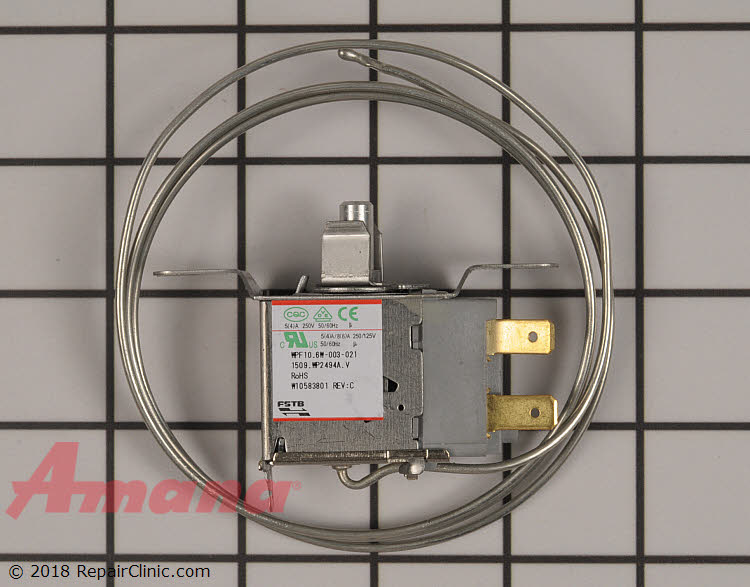 Temperature Control Thermostat WPW10583801 Alternate Product View