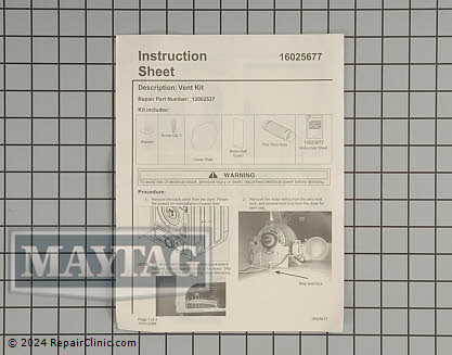 Side Venting Kit 12002537 Alternate Product View