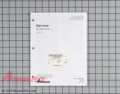 Repair Manual RS2510002 Alternate Product View