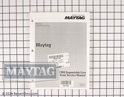 Repair Manual 16010368 Alternate Product View