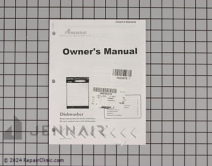 Owner's Manual 99002526 Alternate Product View