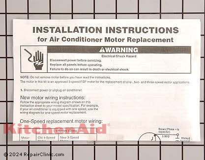 Fan Motor 1181773 Alternate Product View