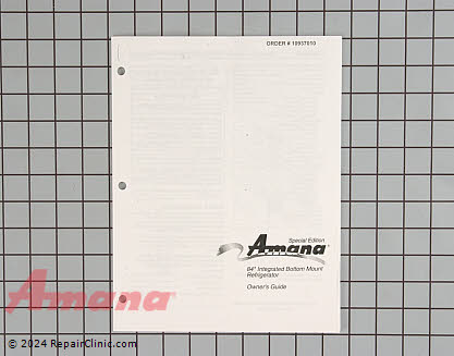 Owner's Manual 10937010 Alternate Product View