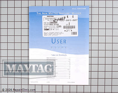 Manual 62728660 Alternate Product View