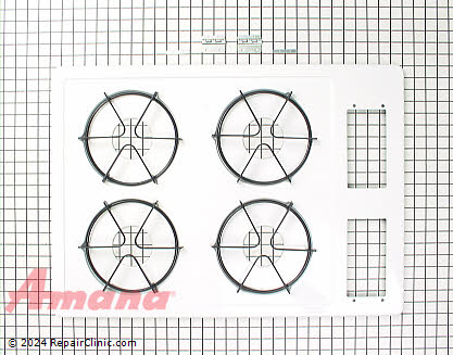 Metal Cooktop 087786F Alternate Product View