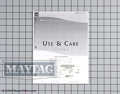 Repair Manual 2202707 Alternate Product View