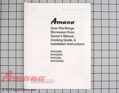 Owner's Manual 12401523 Alternate Product View
