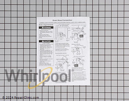 Drain Hose 9741358 Alternate Product View