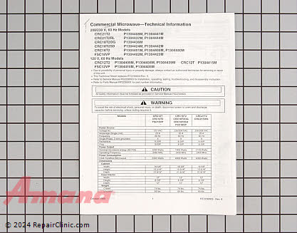 Tech Sheet RS2230003 Alternate Product View