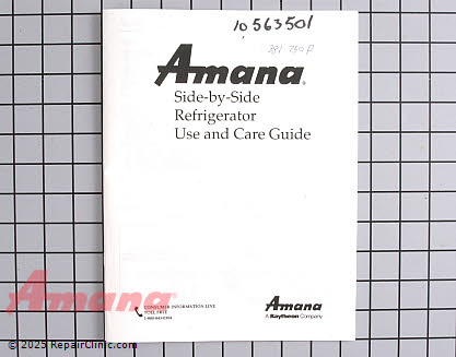 Owner's Manual 10563501 Alternate Product View