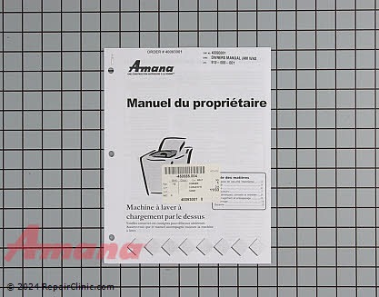 Manual 40093001 Alternate Product View