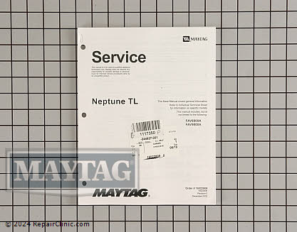 Repair Manual 16022808 Alternate Product View