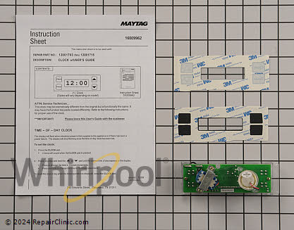 Clock Assembly W10799767 Alternate Product View
