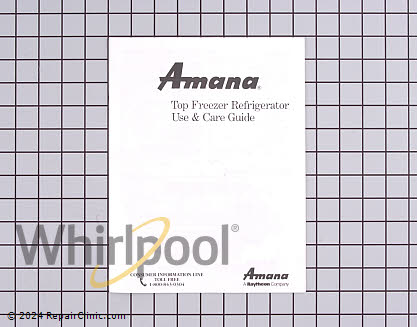 Owner's Manual 10480903 Alternate Product View