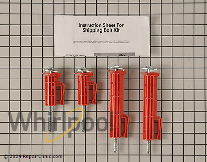 Shipping Bolt Kit W10289554A Alternate Product View