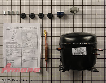 Compressor WPW10463858 Alternate Product View