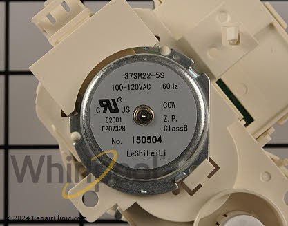 Diverter Motor W10843811 Alternate Product View