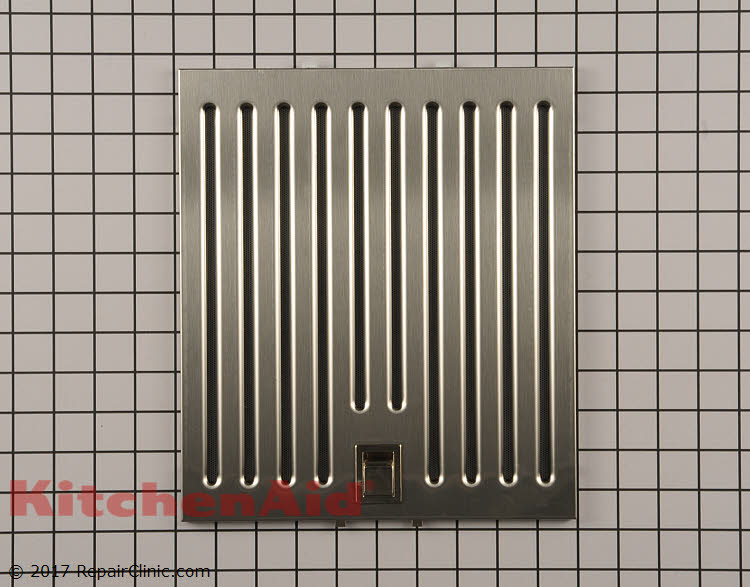 Grease Filter W10351855a Kitchenaid Replacement Parts Grease Filter W10351855a Alternate View