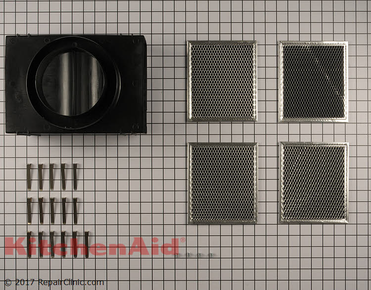 Recirculating Vent Kit W10692909 KitchenAid Replacement Parts