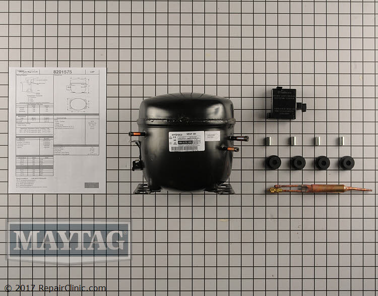 Compressor W10841139 Alternate Product View