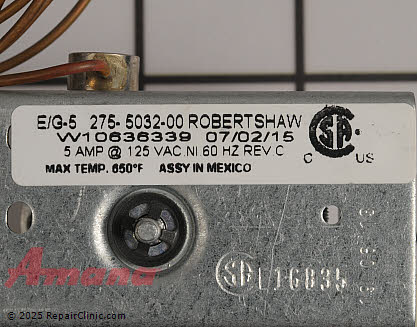 Thermostat WPW10636339 Alternate Product View
