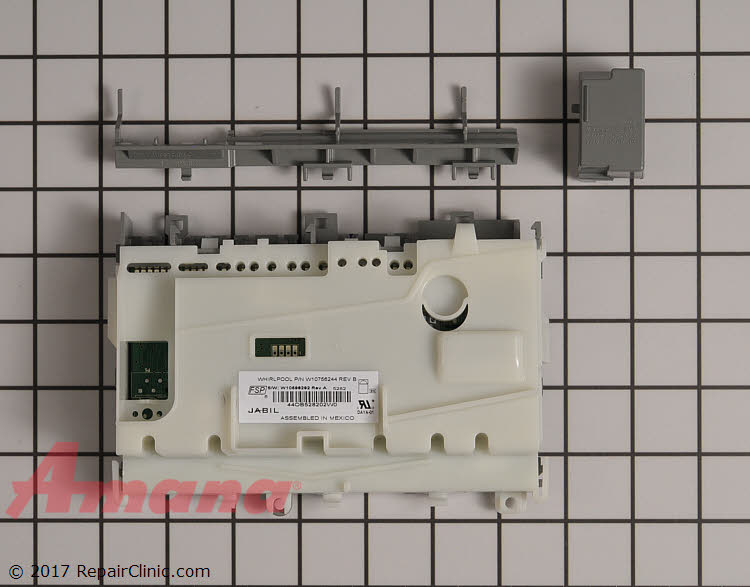 thumbnail image 2 of Amana Washer Main Control Board W10484678 – Used, Working, For Model NTW4650YQ0 (6-Month Warranty) 2 of 6