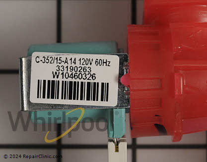 Water Inlet Valve WPW10683653 Alternate Product View