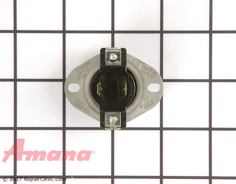 Cycling Thermostat WP3387134 Amana Replacement Parts
