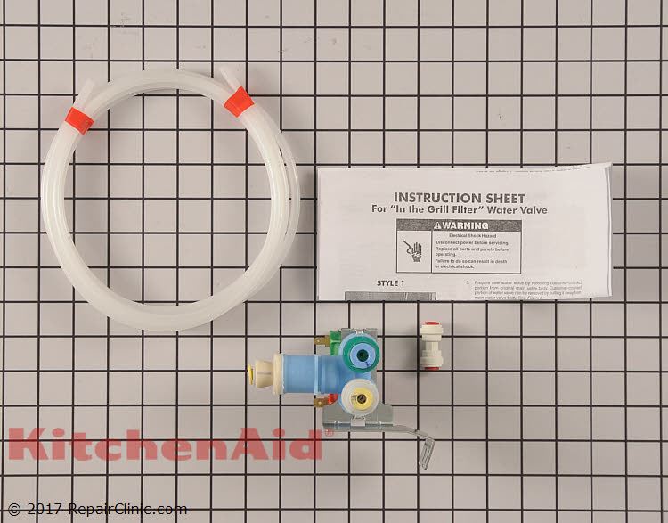 Water Inlet Valve W10408179 KitchenAid Replacement Parts