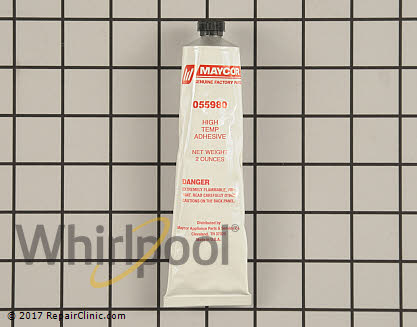 Whirlpool Y055980 High Temperature Adhesive - Genuine Replacement Part