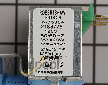 Water Inlet Valve W10853654 Alternate Product View