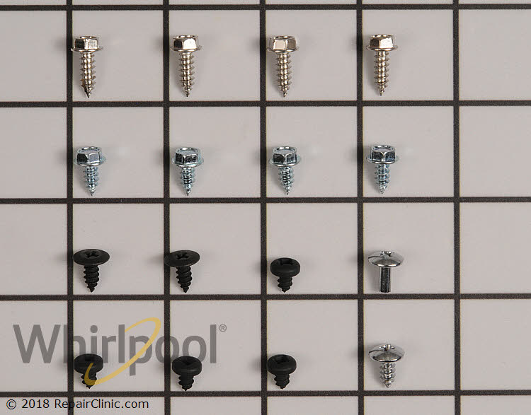 Hardware Kit W10760039 | Whirlpool Replacement Parts