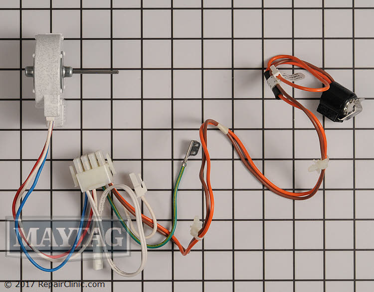 Evaporator Fan Motor W10850438 Maytag Replacement Parts