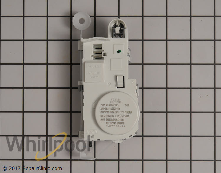 Door Latch WPW10443885 Whirlpool Replacement Parts