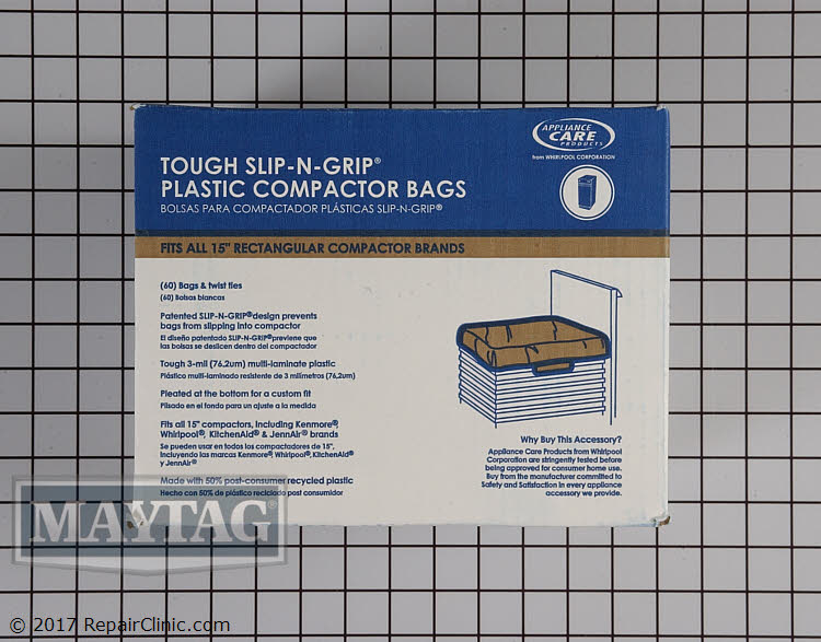 Trash Compactor Bags W10165294RB Alternate Product View