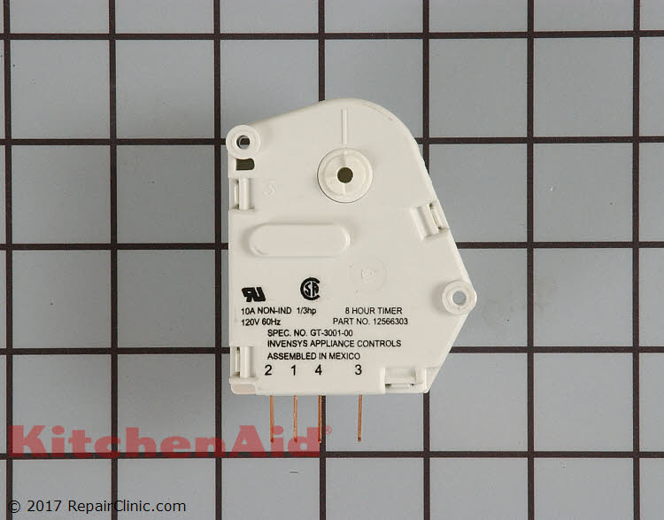 Defrost Timer WP67001036 KitchenAid Replacement Parts