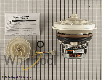 Pump and Motor Assembly W10428773 Alternate Product View