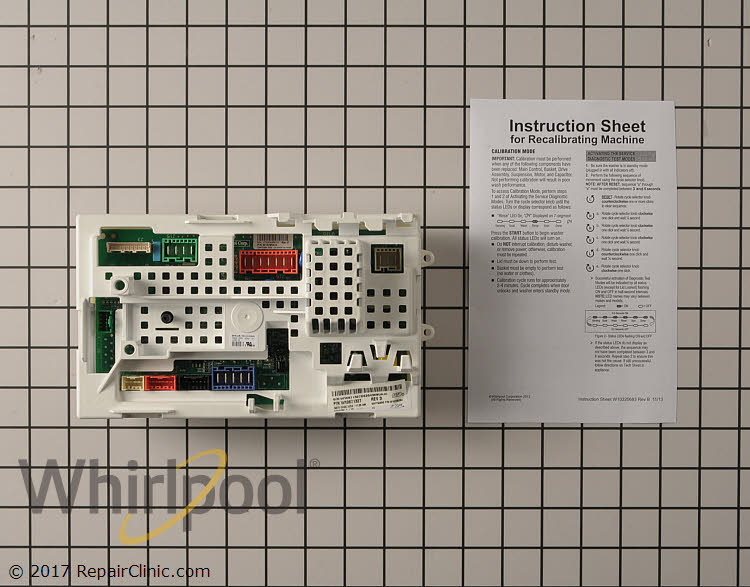 Control Board W10671327 Alternate Product View