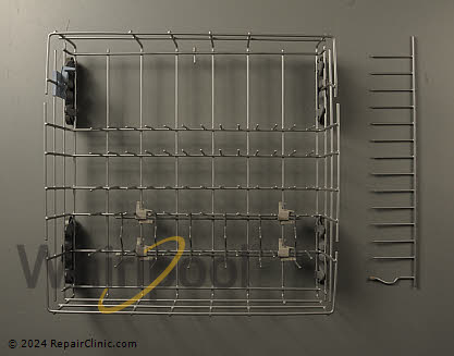 Lower Dishrack Assembly WPW10386883 Alternate Product View