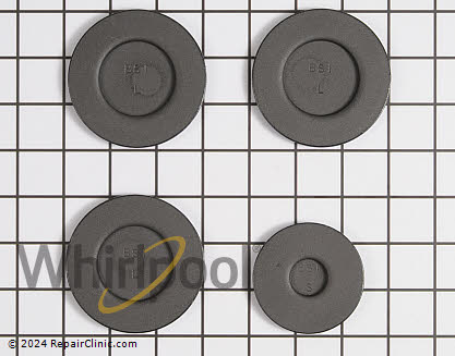 Surface Burner Cap WPW10218223 Alternate Product View