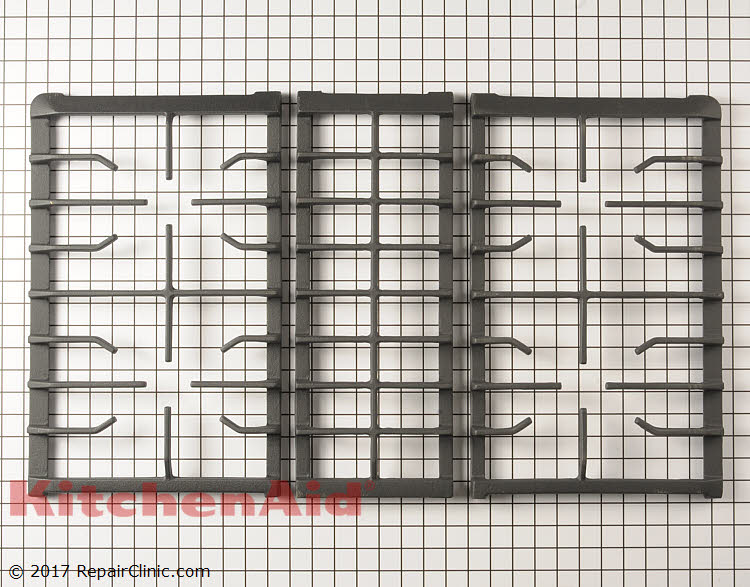 Burner Grate WPW10260069 KitchenAid Replacement Parts